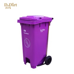 Dr.Dirt 120L大型廚餘垃圾桶 紫色 Dr.Dirt 120L大型廚餘垃圾桶 紫色